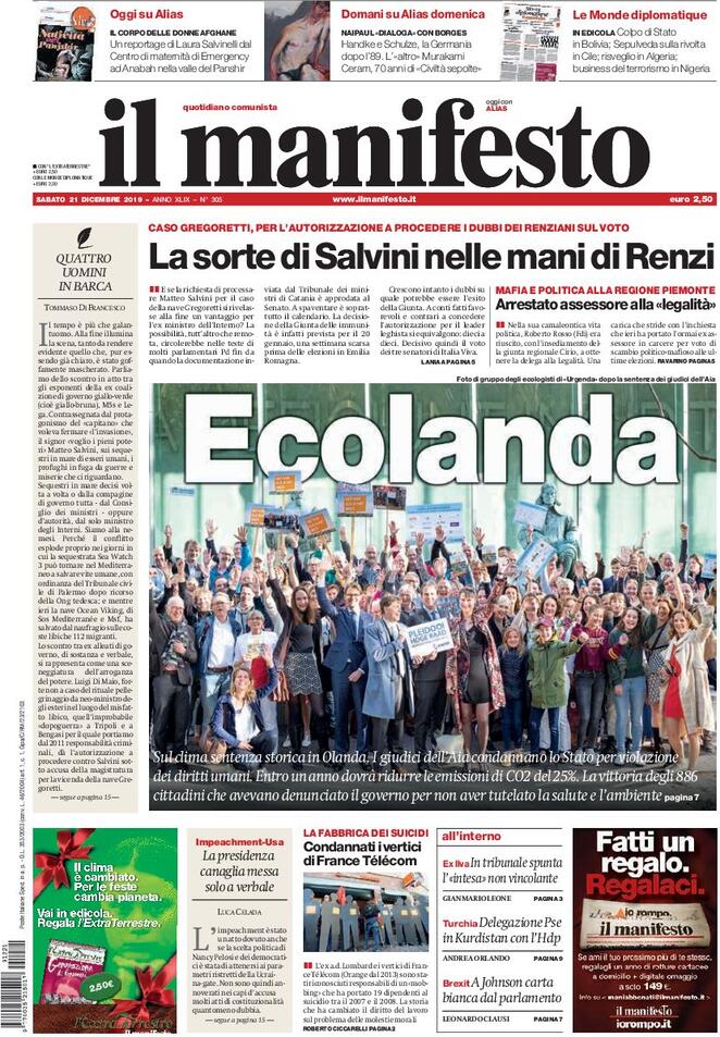il_manifesto-2019-12-21-5dfd532308ea3